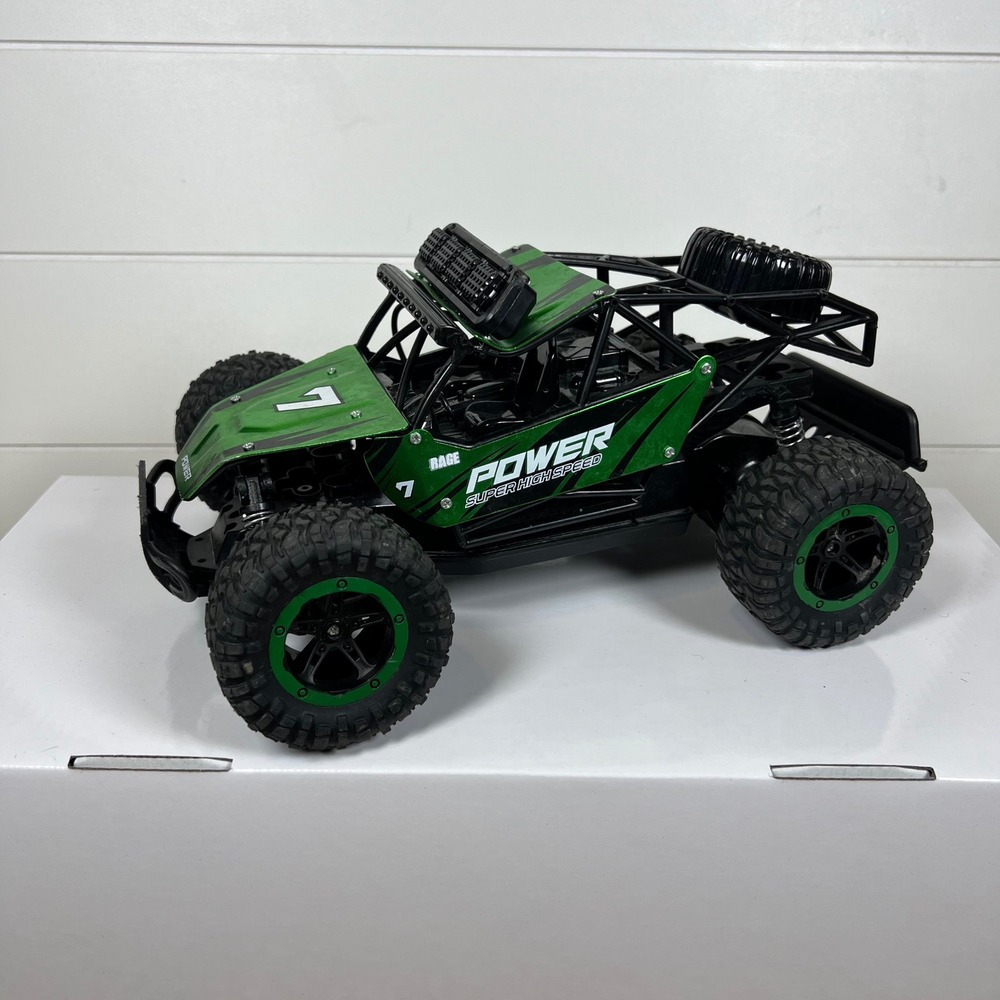 Bezgar TB141 Remote Control Car Green Black High Speed RC Off-Road Buggy Toy